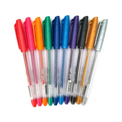 Caneta Esferográfica Gel Glitter 1.0mm – BRW