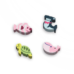 Mini Borracha Fundo do Mar Pote Baleiro – Leo&Leo