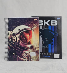 Caderno Espiral Universal 160 Folhas 10 Matérias Flow - Jandaia
