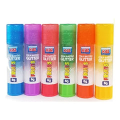 Cola Bastão 8g com Glitter e Aroma Fruits – KAZ