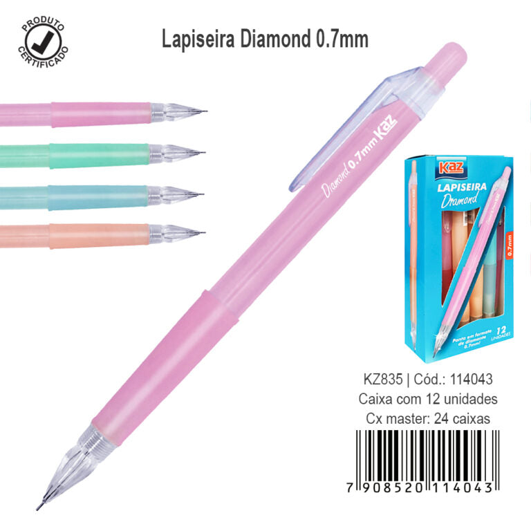 Lapiseira 0.7mm Diamond – KAZ