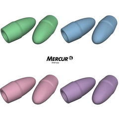 Borracha Ponteira Color - Mercur