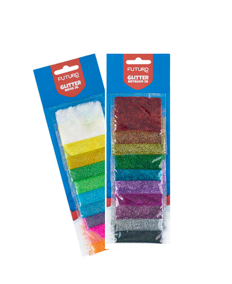 Glitter 2g com 10 Cores – Futuro