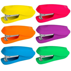 Grampeador Soft Neon para 25 Folhas – First