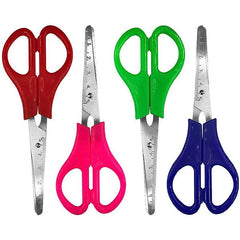 Tesoura Escolar 13cm Inox Cabo Colorido - Gatte