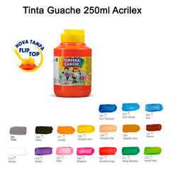 Têmpera Guache 250ml - Acrilex